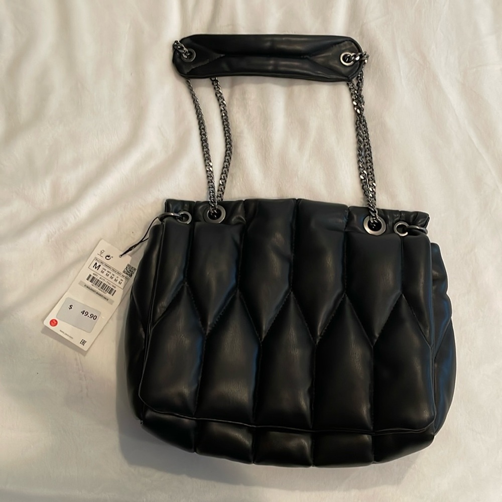 Brand new black Zara shoulder bag